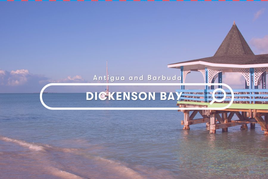 The Picturesque Beach of Dickenson Bay